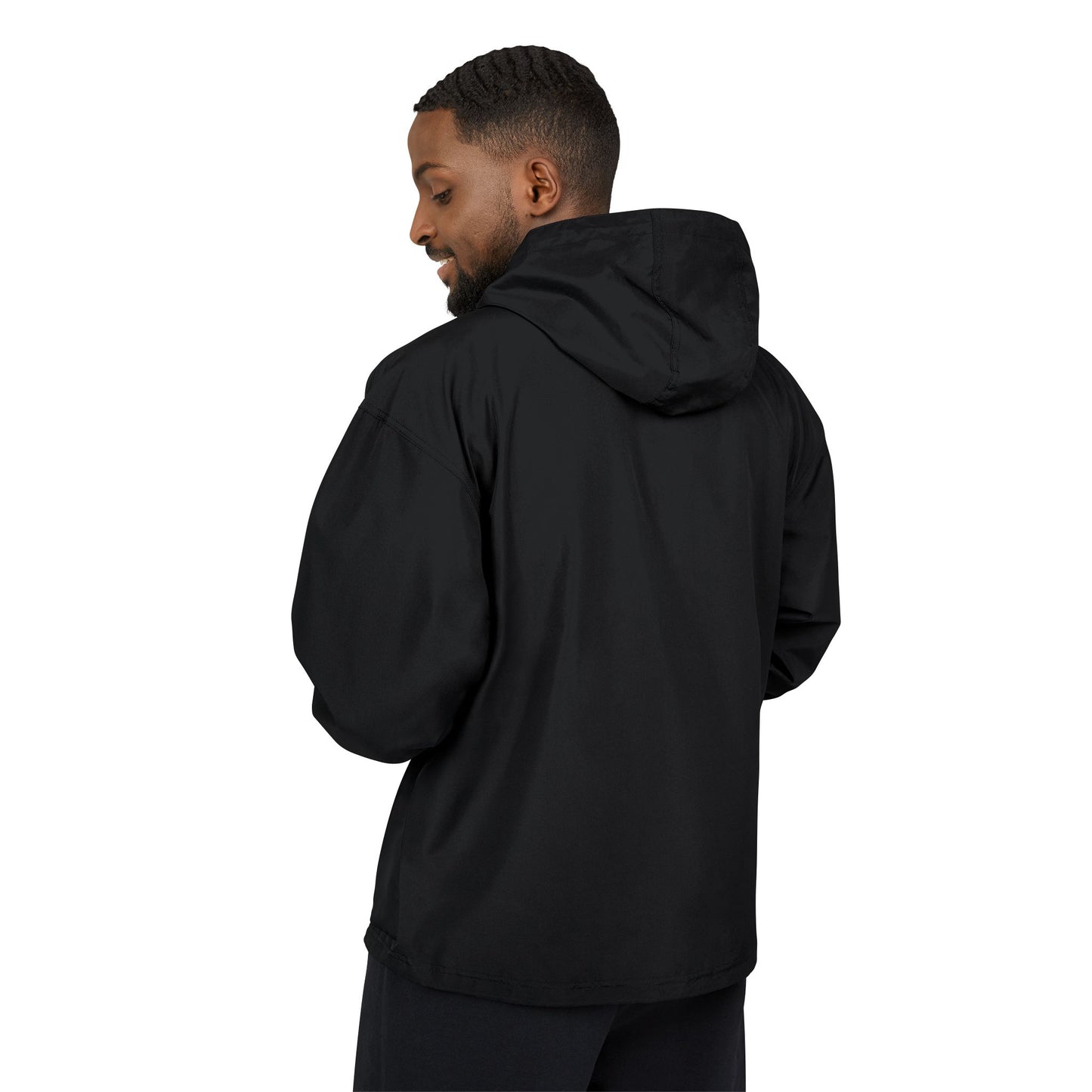 Anorak Jacket — 'THE ONE' Floral Logo Packable Windbreaker